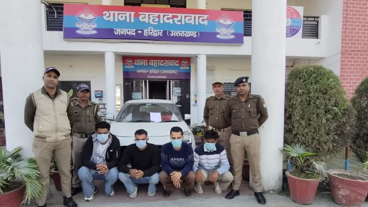 फिल्मी स्टाइल में युवक का किडनैप, चार बदमाश अरेस्ट, दो फरार