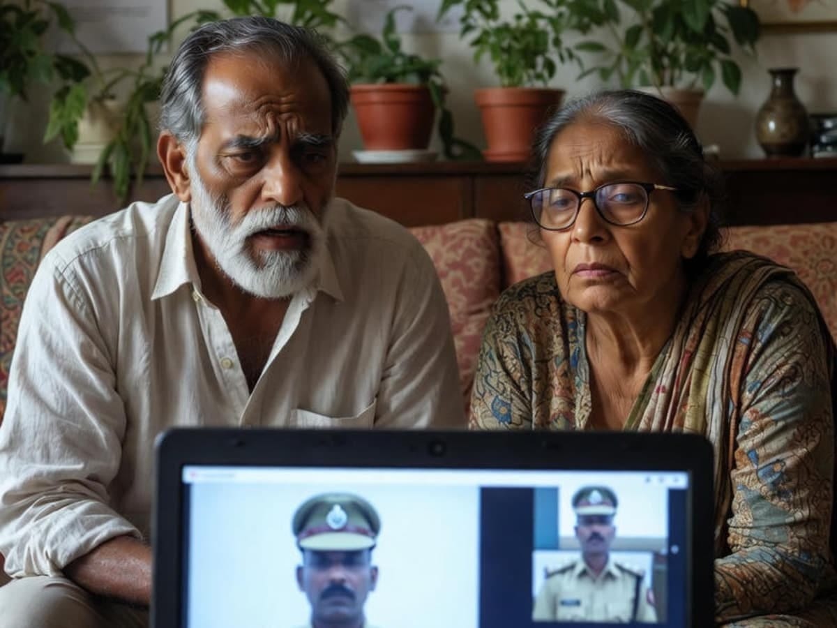 बुजुर्ग दंपति को 6 दिन तक डिजिटल अरेस्ट कर ठगे लाखों रुपए, पड़ताल में जुटी पुलिस