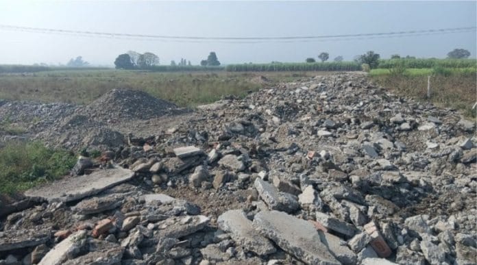 एमडीडीए ने डोईवाला में 20 बीघा भूमि पर अनधिकृत प्लॉटिंग को किया ध्वस्त