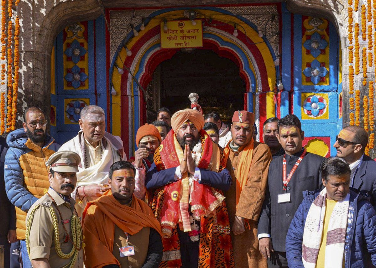 राज्यपाल गुरमीत सिंह ने किए बदरीविशाल के दर्शन, चारधाम यात्रा की व्यवस्थाओं को सराहा